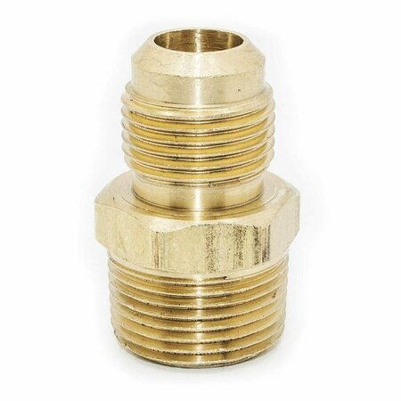 THRIFCO PLUMBING #48 1/4 Inch x 3/8 Inch Brass Flare MIP Adapter 6948006